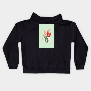 Waterlily Mermaid Kids Hoodie